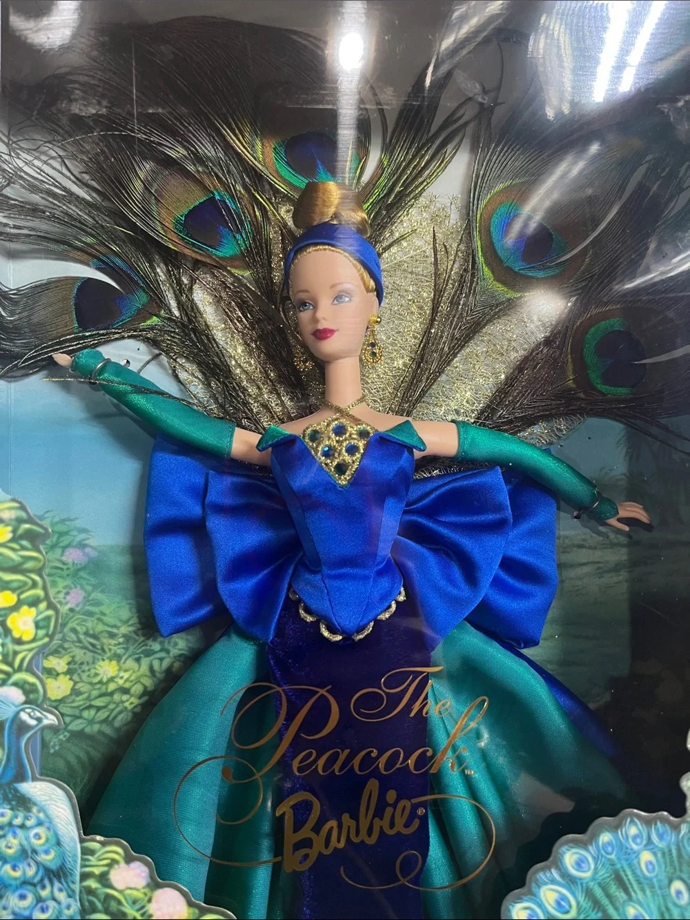 Barbie stunning peacock